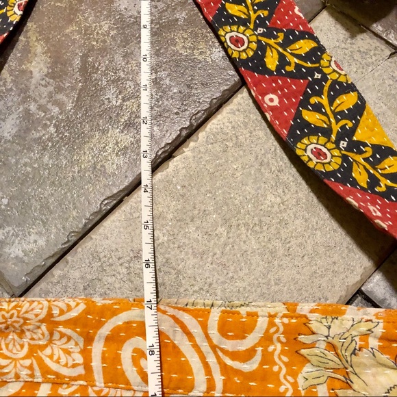 ✨HANDMADE  SARI KANTHA CROSSBODY MARKET BAG✨ - Picture 5 of 7